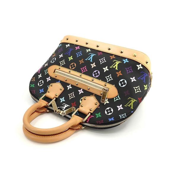 Louis Vuitton Alma PM Multicolor Monogram Handbag black - Picture 5 of 10